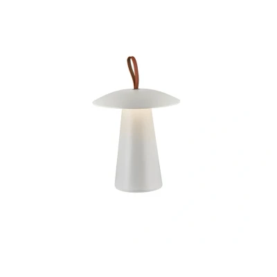 Immagine di Nordlux Ara To Go Lampada da tavolo LED ricaricabile, alluminio, bianco