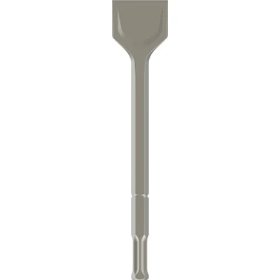 Immagine di Bosch Accessories 2608690193 Power Tools Scalpello a spatola 80 mm Lunghezza totale 400 Alberino esagonale 1 pz.