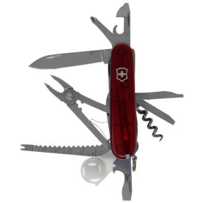 Immagine di Victorinox SwissChamp 1.6795.T Coltellino svizzero Numero funzioni 33 Rosso (trasparente)