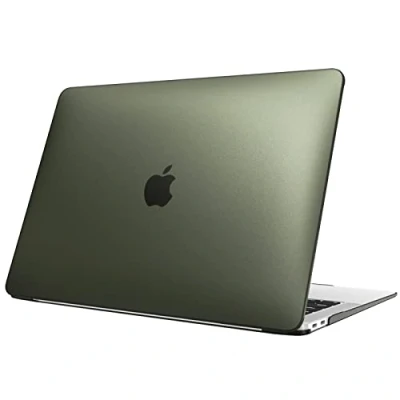 Immagine di FINTIE Custodia Compatibile con MacBook Air 13 2020 2019 2018 (Modello A2337 M1 / A2179 A1932) Sottile Cover Rigid Opaca Protettivo Guscio Case, Midnght Verde