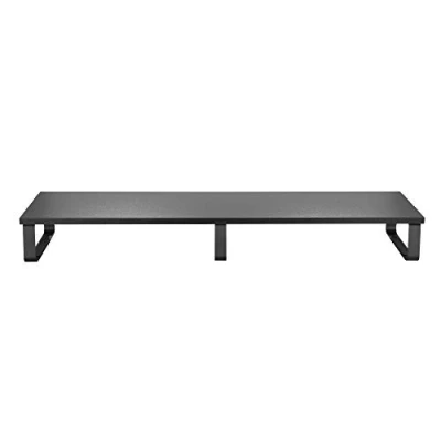 Immagine di RICOO Supporto Monitor PC FS0112 Rialzo scrivania schermo piatto Piedistallo da tavolo per Laptop &amp; Portatile Base Stand 100 x 26 12 cm Nero