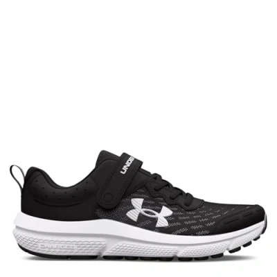 Immagine di Under Armour Ua Bps Assert 10 Ac, Scarpa da corsa Bambini e ragazzi, Black White White, 32 EU