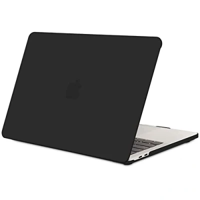 Immagine di TECOOL Custodia MacBook Pro 13 Pollici M2 2022 M1 2020 2016 A2338 A2289 A2251 A2159 A1989 A1706 A1708 con Touch Bar, Case Cover Rigida in Plastica Sottile, nero