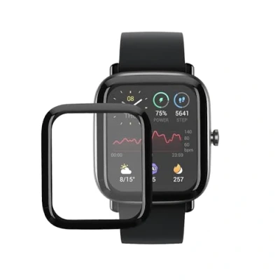 Immagine di kwmobile Pellicola Protettiva Smartwatch Compatibile con Huami Amazfit GTS 2 Mini Protezione Protettore Schermo Anti Impronte Antiurto Set Pezzi