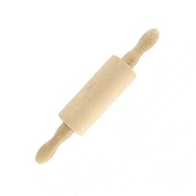 Immagine di Fackelmann 521146 mattarello in legno, mattarello, utensili da pasticceria, 23,5 x 4,5 cm