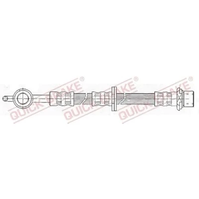 Immagine di QUICK BRAKE 58.966 Tubi Freno 523mm con filettatura interna TOYOTA: Yaris I Hatchback