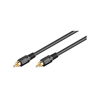 Immagine di Goobay 50267 Cavo di Collegamento Audio Digitale Coassiale, RCA S/PDIF, a Doppia Schermatura, 2m Lunghezza del