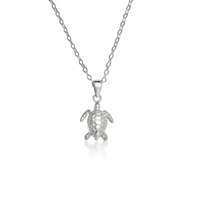 Immagine di Mary &amp; Jules Collana a forma di tartaruga, in Argento sterling 925 placcato oro, da donna con ciondolo riciclato, per donne e ragazze, 45 cm,