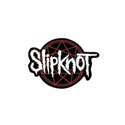 Immagine di Spilla smaltata Slipknot (Logo Design) 4 cm x 2,5 Merchandise ufficiale ​, Misura unica, smalto, metallo, argento, Nessuna pietra preziosa
