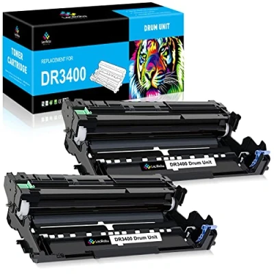 Immagine di LeciRoba DR3400 per Brother DR 3400 DCP L5500DN L6600DW HL L5000D L5100DN L5200DW L6250DN L6300DW L6300DWT L6400DW L6400DWT MFC L5700DN L5750DW L6800DW L6800DWT L6900DW (2 confezione)