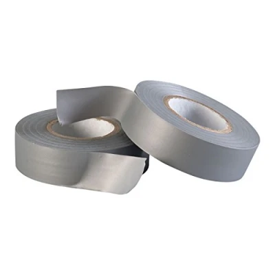Immagine di Gocableties Nastro isolante grigio 19 mm x 20 m Robusto ed autoadesivo Per proteggere, unire e riparare cavi 2 rotoli