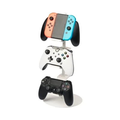 Immagine di Yamazaki Supporto per joystick, 3 ripiani, colore: Bianco