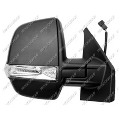 Immagine di Specchio retrovisore esterno Prasco FT9107133 Dx nero manuale regolabile dall&#039;interno FIAT: Doblo II Van / Station Wagon