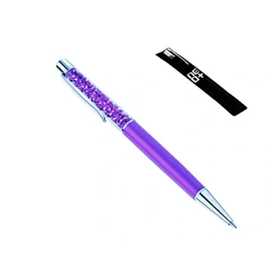 Immagine di NEO+ Penna a sfera di qualità con cristalli Refill e custodia inclusa (Viola scuro)
