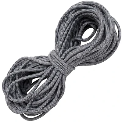Immagine di Aerzetix C67261 Elastico Decorativo Rotondo 5 Metri Diametro 3mm Colore Grigio Pietra