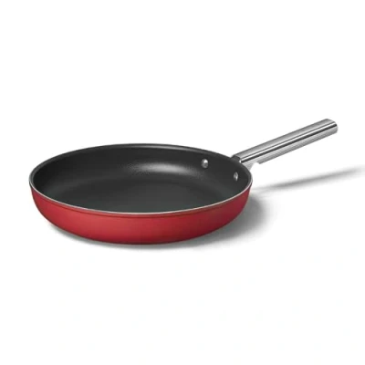Immagine di SMEG Frying Pan Matte Red ø 26 cm standard non stick coating