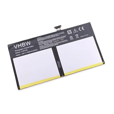 Immagine di vhbw 1x batteria compatibile con Asus Transformer Book T100HA tablet (7800mAh, 3,8V, Li Poly)