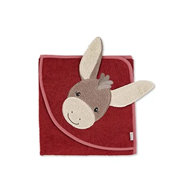 Immagine di Sterntaler Asciugamano con cappuccio, 80 x cm, Emmily orecchie