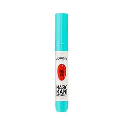 Immagine di L&#039; oréal Paris Make Up Designer Magic Mani smalto per unghie ritocco in Feltro 401 Red 4 ml