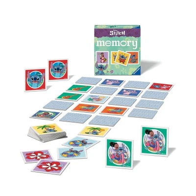 Immagine di Ravensburger Memory® Stitch Challenge, Gioco Da Tavolo, Memory per Bambini 6 Anni o più, 64 carte, 2 a 8 giocatori, Versione italiana