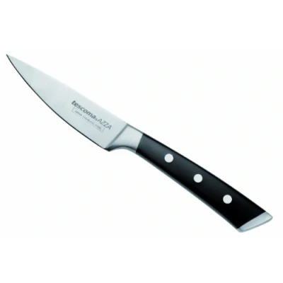 Immagine di Tescoma 884503 Azza Coltello Sbucciatore, Acciaio Inossidabile, Nero, 9 cm, 1 Pezzo