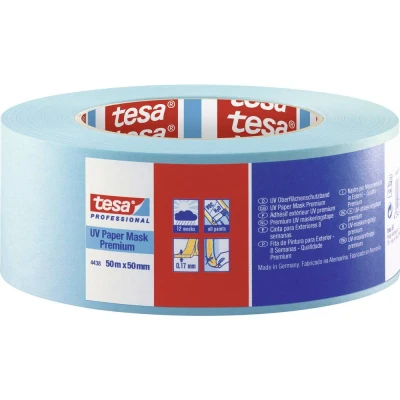 Immagine di tesa PREMIUM 04438 00064 00 Nastro crespato tesakrepp® Blu (L x L) 50 m mm 1 pz.