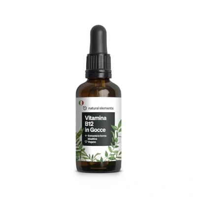 Immagine di Vitamina B12 in Gocce 50 ml (900 gocce) vegano, senza alcool 2 forme attive (metil e adenosilcobalamina) testata accuratamente laboratorio Germania