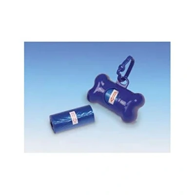 Immagine di Nobby TidyUp Dispenser di Sacchetti Bone, Colore: Blu 2 Rotoli da 15