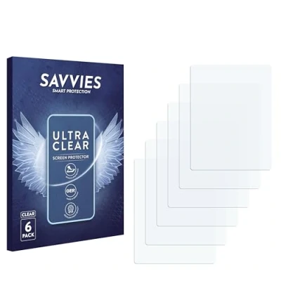 Immagine di savvies (6 Pezzi Pellicola Protettiva per Datalogic Falcon X3 Protezione Schermo Trasparente