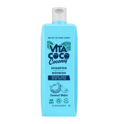 Immagine di Vita Coco Coconut Shampoo Nourish (400ml) per capelli secchi nutriente idrata e condiziona i trattante al cocco tutti tipi di