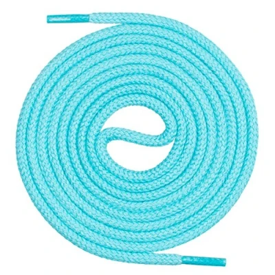 Immagine di Mount Swiss©, Lacci per scarpe, premium, tondi, in 100% cotone, resistenti agli strappi, diametro 3 mm 4 mm, 12 colori, lunghezza 45 200 cm, Adulti (unisex), Ms sb 01, turchese, 75 cm