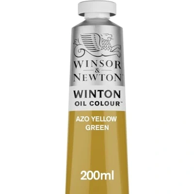 Immagine di Winsor &amp; Newton Winton Colore a Olio, AZO Giallo/Verde, 200ml
