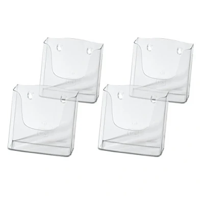 Immagine di SIGEL LH116 Porta depliant da parete, in acrilico, con 1 tasca per A5, 4 pz