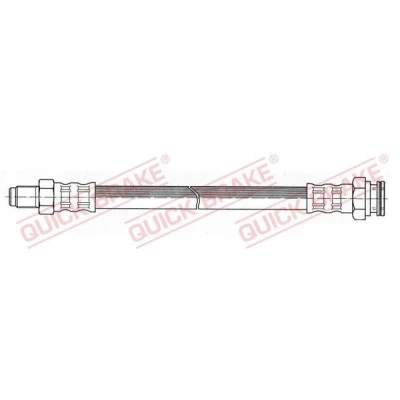 Immagine di QUICK BRAKE 32.034 Tubi Freno 265mm M10x1 con filettatura interna, esterna FIAT: Panda II Hatchback, I 500 Hatchback