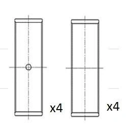 Immagine di FAI AutoParts BB2022 025 Bronzine Motore FIAT: Doblo I Cargo, Punto III Hatchback, II OPEL: Corsa D C Hatchback