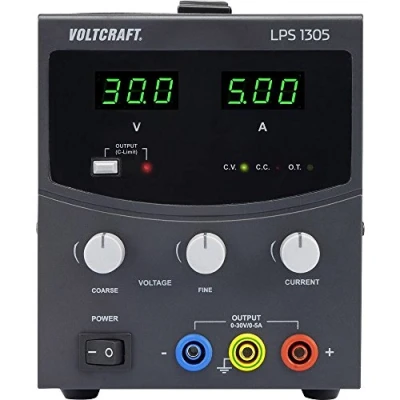 Immagine di VOLTCRAFT LPS1305 Alimentatore da laboratorio regolabile 0 30 V/DC 5 A 150 W Num. uscite 1 x