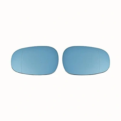 Immagine di Ricoy per E81 E88 E90 E91 E92 116I 2009 2012 OEM con specchio in Vetro riscaldato (blu) (confezione da 2)