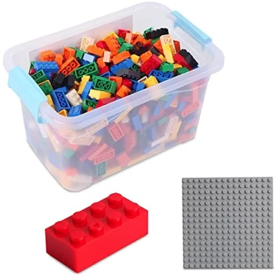 Immagine di Katara 1827 Set 520 Mattoncini 4x2 Base Scatola Compatibile Lego, Sluban, Papimax, Q Bricks Multicolore da 3 a 99 Anni