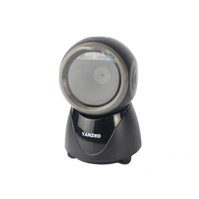 Immagine di YANZEO YS860 Lettore di codici a barre 2D/1D da tavolo QR mani libere Scanner Plug and Play Scansione veloce e precisa per negozi, uffici, magazzini