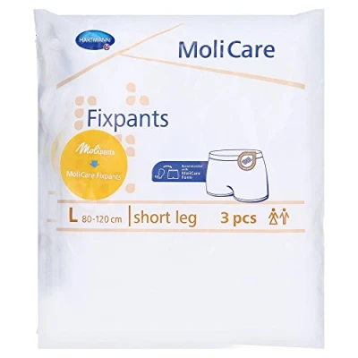 Immagine di Hartmann 9477480 MoliCare Fixpant, marrone, taglia L, circonferenza fianchi 80 cm 120 cm, 3 pezzi