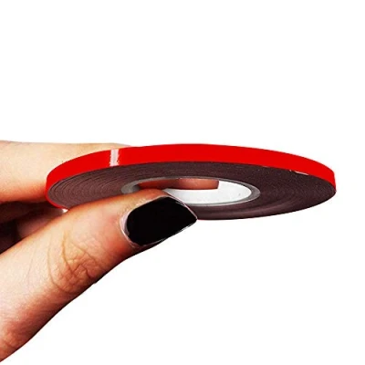 Immagine di 4R Quattroerre.it 10453 Trim Stripes Strisce Adesive per Auto, Rosso, 3 mm x 10 mt