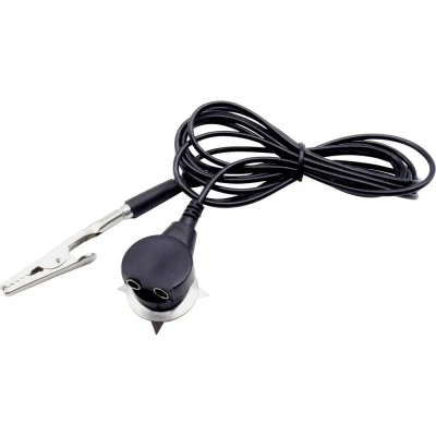 Immagine di Quadrios Cavo di messa a terra ESD 1.80 m Morsetto vite, Connettore pressione 10 mm, Presa, coccodrillo