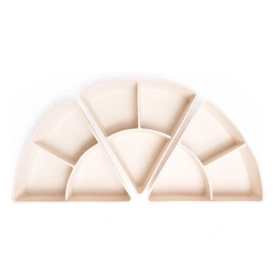 Immagine di Inspire My Play,3xscomparti in silicone per l&#039;ordinamento e l&#039;organizzazione,Compatibile con vassoio sensoriale,Giocattoli attività sviluppo precoce bambini disabili,Pietra