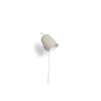 Immagine di HAY Noc Wall applique LED con spina, bianco