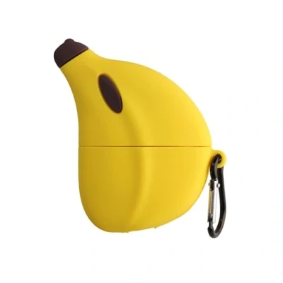 Immagine di kwmobile Custodia per Apple Airpods Pro 2 Cover Protezione Resistente Auricolari Wireless in Silicone Antigraffio Banana