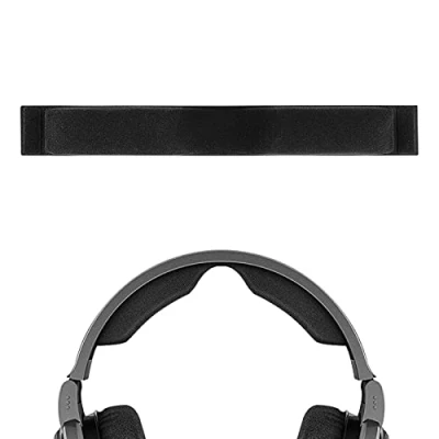 Immagine di Geekria Cuscinetto in tessuto a rete compatibile con Sennheiser HD650, HD660 S, HD 660S2, fascia di ricambio per cuffie, parte riparazione (nero)