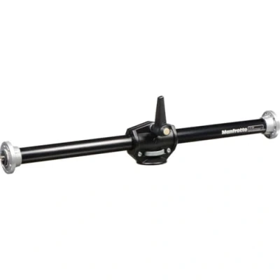 Immagine di Manfrotto 131DB Ripro Braccio per Treppiede con Attacco 3/8&quot;, 2 Teste, Fotocamera, in Alluminio, Nero