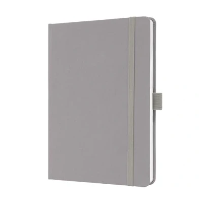 Immagine di SIGEL JN403 Jolie Taccuino, a righe, circa A5, grigio chiaro, copertina rigida, 192 pagine