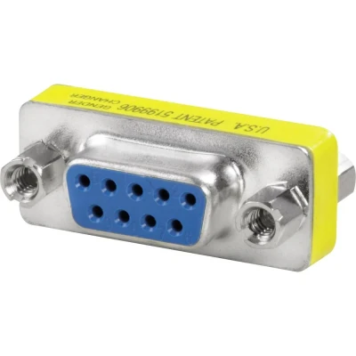 Immagine di FrontCom® inserto D Sub 9 poli, presa/presa IE FCI D9 FF Weidmüller Contenuto: 1 pz.