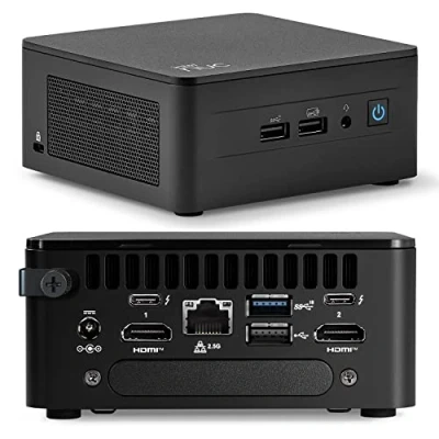 Immagine di Mini PC Intel NUC 13 Pro Arena Canyon NUC13ANHi7 computer desktop/HTPC 13a gen. core i7 1360P, 12 (4P+8E), WiFi 6, Bluetooth 5.3, Windows 11 (32 GB RAM,2 TB SSD)